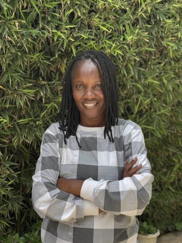 portrait of Yvonne, the villa manager